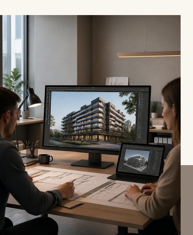 3D визуализация архитектуры и объектов строительства в Химках