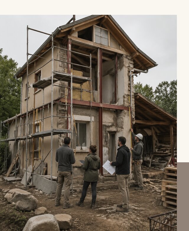 Реконструкция загородного дома под ключ в Химках от бюро