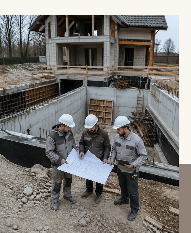 Проектирование и строительство домов с подвалом под ключ в Химках