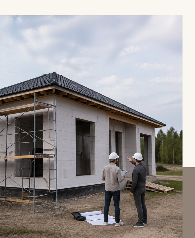 Проектирование одноэтажных домов из газобетона в Химках